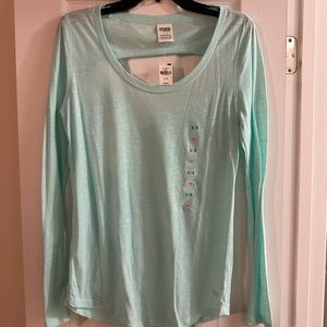 NWT PINK Light weight Long Sleeve Tee